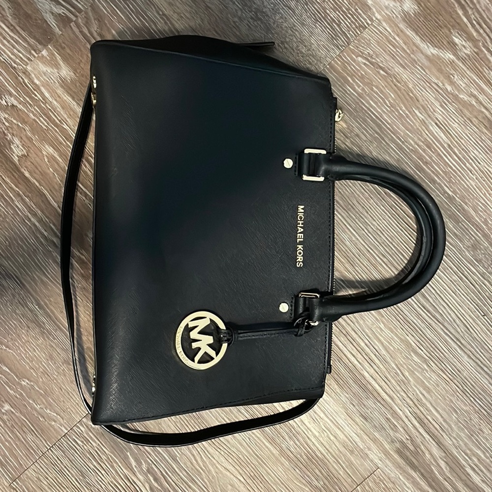 Michael Kors Black Medium Satchel